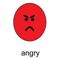 angry person