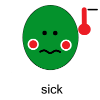 sick person